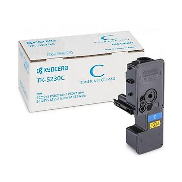 printer aliram: Kyocera TK-5230C 1T02R9CNL0 Cyan Original Toner Kartrici – 2 200 — 1