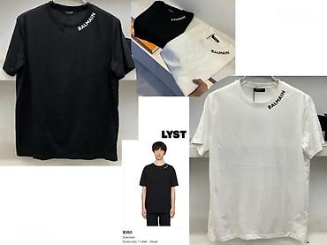 Majice: Men's T-shirt Balmain, bоја - Bela — 12