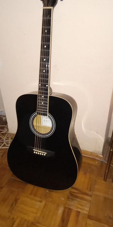 crvit: Akustična gitara – dreadnought oblik, crna visokog sjaja, Classic — 1