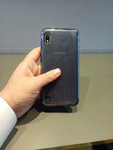 Samsung: Samsung Galaxy A10, 32 GB, rəng - Boz, Barmaq izi