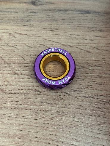 Digər idman və istirahət malları: Basketball Purple Fidget Fidget Titanium toy - oyuncaq — stressi — 1