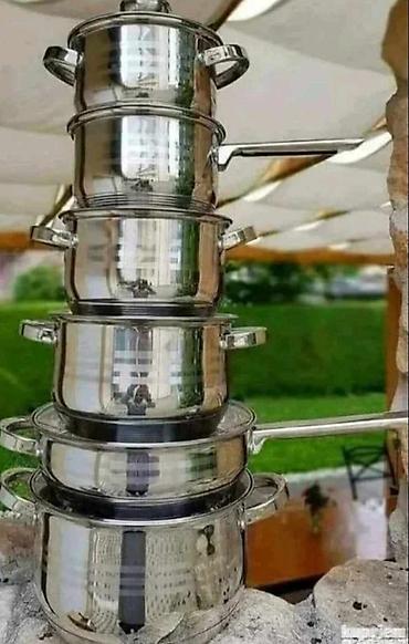 madame coco kraljevo: INOX set 6 šerpi
Cena 6000 — 1