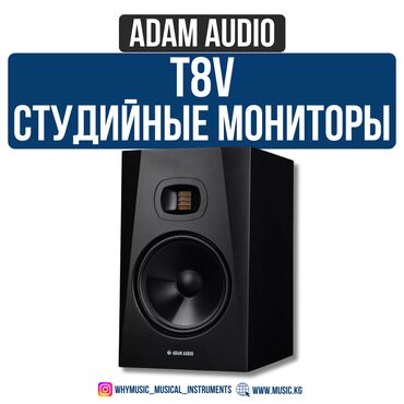 Пианино: Студийные мониторы Adam Audio T8V Adam Audio T8V - мощный и