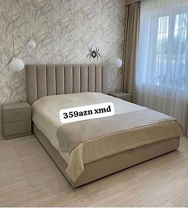 Ev üçün mebel: Yeni, İkinəfərlik çarpayı, Matras ilə — 1