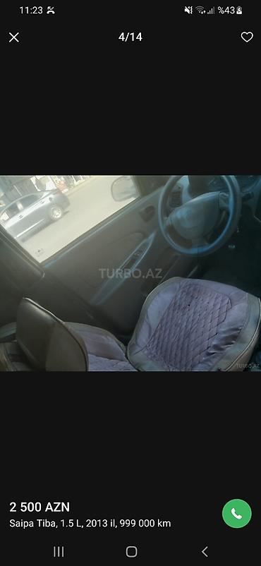 accent 2013: Saipa Tiba: 1.5 l | 2013 il 999000 km Sedan — 3