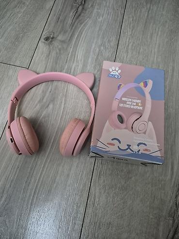 qulaq: Yeni Simsiz (Bluetooth) Qulaqcıqlar, rəng - Çəhrayı — 2