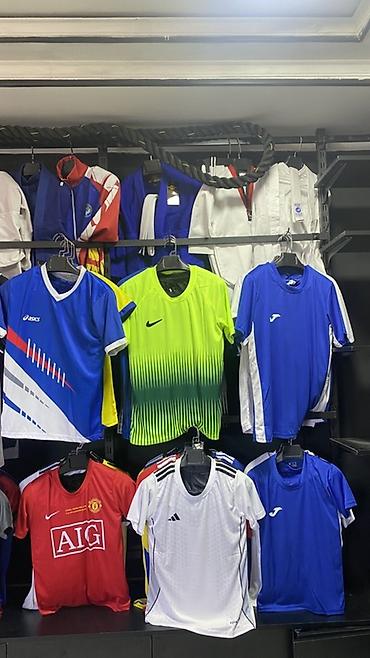 волейбольные формы: Мужская футболка, Все размеры, Nike, Новый, цвет - Голубой — 2