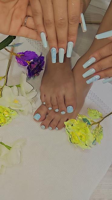 mini moyka: Xidmət: Peşəkar salon xidmətləri - manikür, pedikür, gel lak, tipsi — 9
