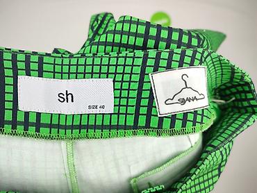 green items: Spodnie materiałowe damskie, rozmiar L — 4