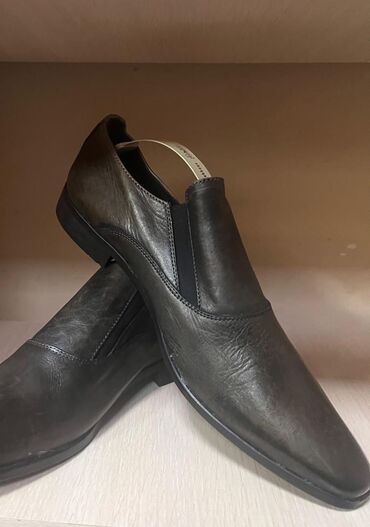 Туфли: Мужские туфли, 42.5, Новый, цвет - Черный, Платная доставка, Бесплатная доставка, Самовывоз — 15