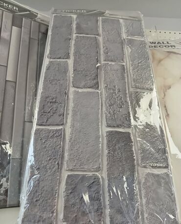 Ostalo: Zidne obloge 3d Paket 12 komada 2300 din (60x30) Samolepljiva — 7