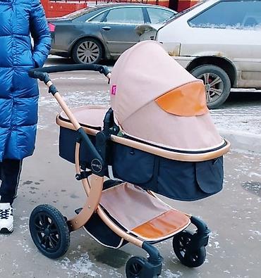 Детская коляска-люлька 2-в-1. - Тип: модульная коляска с просторной — 1