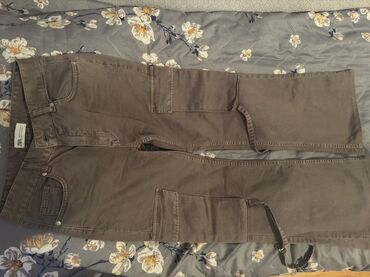Şalvar, Zara, XS (EU 34), rəng - Qəhvəyi