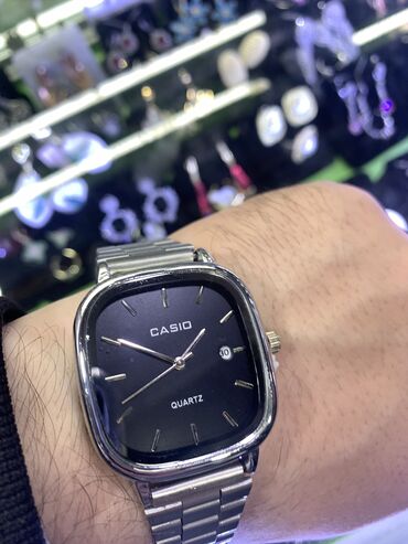saat kemerleri: Yeni, Qol saatı, Casio, rəng - Gümüşü
