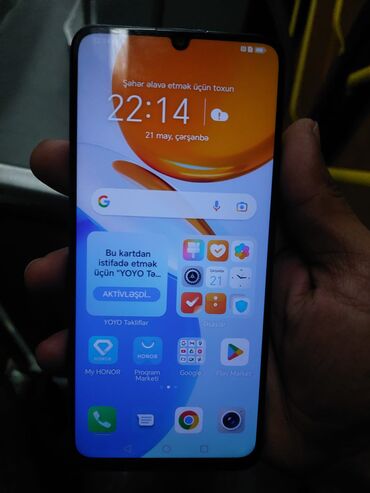 honor yeni: Honor X7, 128 GB, rəng - Mavi