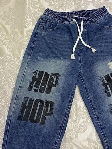 cins uşaq şortları: REAL ALAN OLSAN ENDİRİM OLACAQ Uşaq cins şalvarı – “HIP HOP” dizaynlı — 1