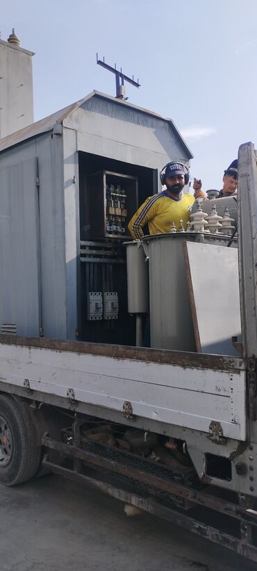 ат жабдык: КТП (комплектная трансформаторная подстанция) с масляным