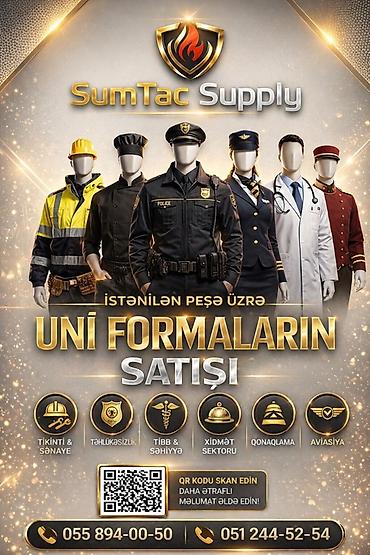 tibb geyimi: SumTac Supply – Peşəkar forma və geyim həlləri İstənilən sahə üçün — 1