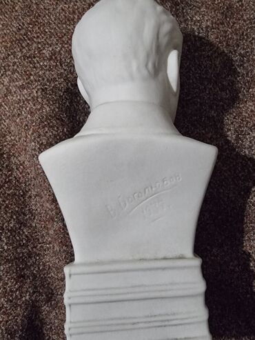 Статуэтки: Сталин. Бюст фарфоровый. Антиквариат очень редкий высота - 21, 5см — 6