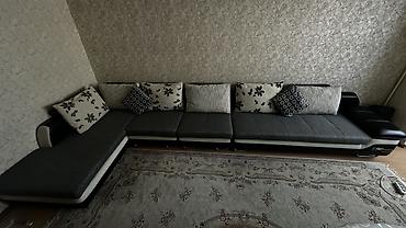 sofa: Угловой диван, C подушками — 3