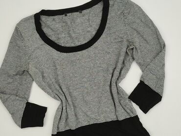 obcisła bluzka z dekoltem: Women's blouse, size S (EU 36)