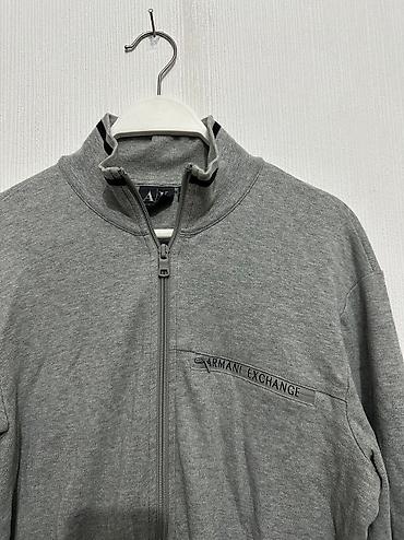 Личные вещи: Мужской спортивный костюм, S, Armani, Б/у, цвет - Серый — 2
