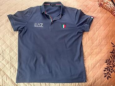 Futbolkalar: Futbolka, Emporio Armani, 3XL, rəng - Göy — 4