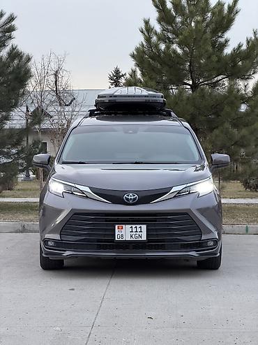 Toyota: Toyota Sienna: 2021 г., 2.5 л, Автомат, Гибрид, Минивэн — 5