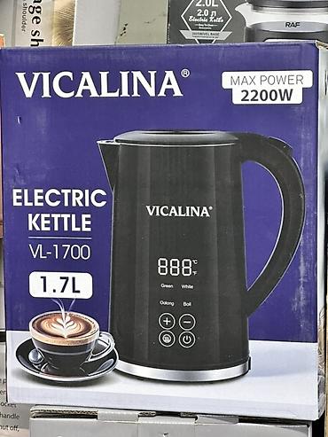Электрический чайник VICALINA VL‑1700 - Объем: 1,7 л - Мощность: до