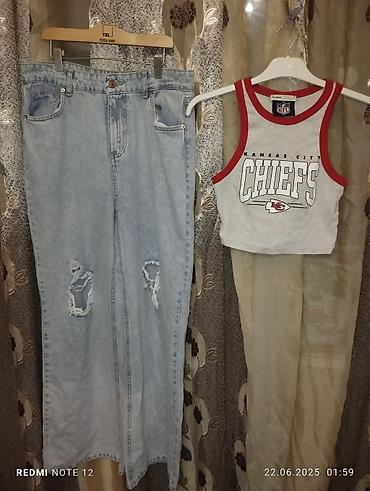 Şalvarlar: Şalvar, Abercrombie & Fitch, L, rəng - Boz — 7