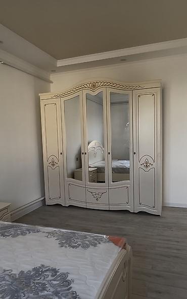 Спальные гарнитуры: Спальный гарнитур, Шкаф, МДФ, цвет - Бежевый — 3