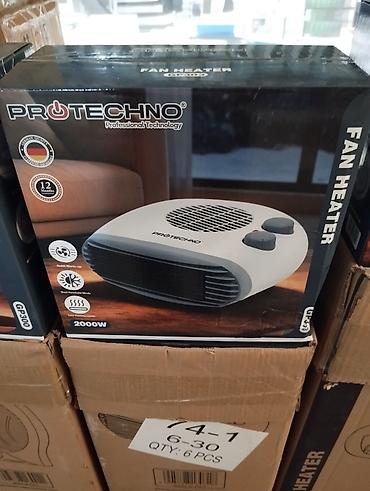 PROTECHNO Fan Heater GP303 – 2000W Xüsusiyyətlər: - 2000W güc