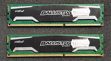 Operativ yaddaş - Ram DDR3 2×8GB - 70 AZN ( Radiatorlu ) DDR3