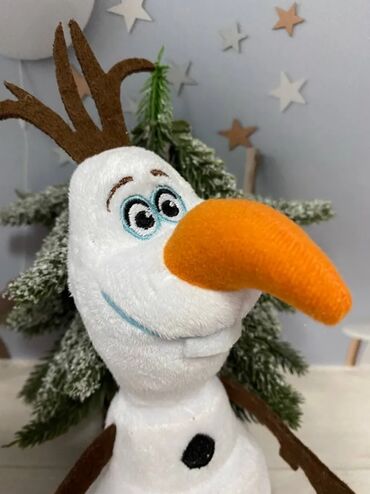 Oyuncaqlar: Məhsul: Холодное сердце "Олоф" Yumşaq oyuncağ – Olaf fiquru olcusu - — 5