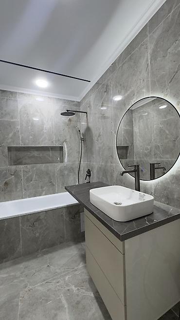 тенгри: 1 комната, 57 м², Джал-15 Элитка, 5 этаж, Евроремонт — 3