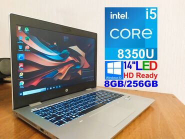 Ноутбуки: Ноутбук, HP, 8 ГБ ОЗУ, Intel Core i5, 14 ", Б/у, Для несложных задач, память NVMe SSD
