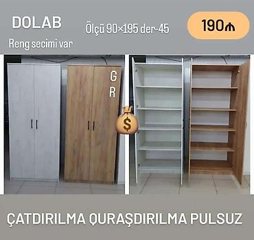 Шкафы: Dolab sifarişlə hazırlanır — 1