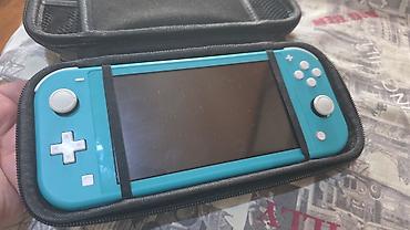 nintendo switch lite oyunları: Nintendo Switch Lite – proşivkası SSD ilə + orijinal adapter — 1