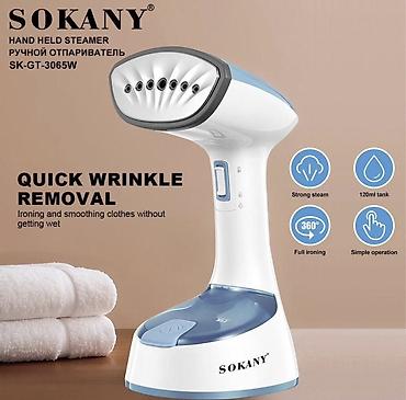 Ütülər və buxarlayıcılar: SOKANY əl buxarlı ütü – SK-GT-3065W - Güclü buxar axını sayəsində — 3