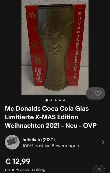 Čaše: Casa nova coca cola,limitirana bozicna serija iz 2021god. Nova — 4