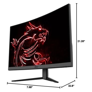 Monitorlar: 🖥️MSI G32CQ4 E2 Gaming Monitor 🔸31.5" (80sm) 🔸2 K 2560 × 1440 (WQHD) — 4