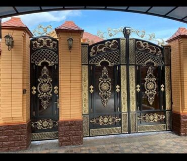 Həyət darvazaları: Metal EN MMC olaraq istədiyiniz forma və ölçüde demir işlerinin -da lalafo.az — 13 Həyət darvazaları: Metal EN MMC olaraq istədiyiniz forma və ölçüde demir işlerinin — 13