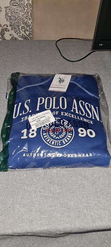 hicab geyimler: Svitşot, U.S. Polo Assn, M, rəng - Göy — 6