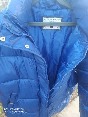 5 объявлений | lalafo.kg: Женская куртка M, L, цвет - Голубой