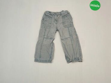 Spodnie, 3 lata, wzrost - 94 cm., stan - Dobry, wzór - Jednolity kolor, kolor - Niebieski