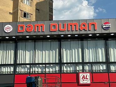 a herifi: “Dəm Duman” üçün iri ölçülü reklam və fasad həlli təqdim olunur — 1