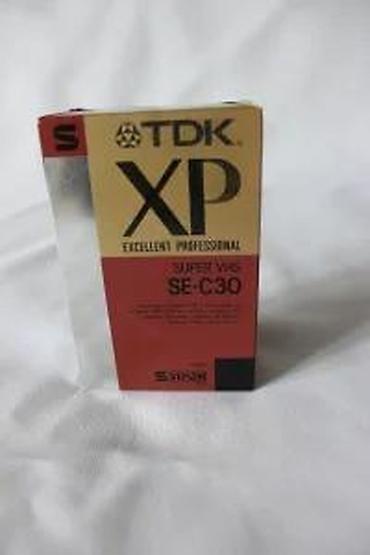 Ostala foto i video oprema: TDK SUPER VHS SE-C30 | Tip S-VHS C Model SE-C30 Proizvodnja Japan — 13
