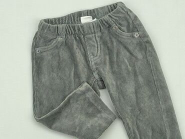 legginsy z siatka po boku: Denim pants, 9-12 months, condition - Very good