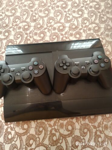 ps3 qiymeti irsad: PlayStation 3 süper slim 500gb tam ideal vəziyyətdədir içində 50 ədəd