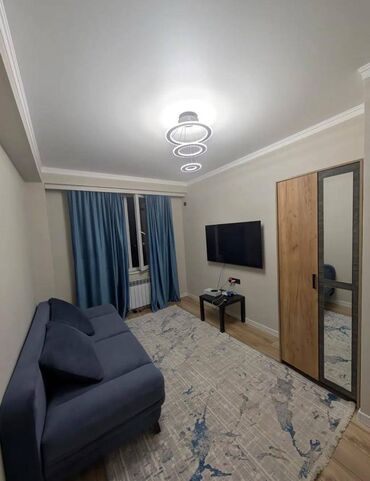 арзан квартира арендага: 1 комната, 36 м², Элитка, 11 этаж, Евроремонт